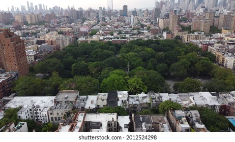 New York City Tompkins Square Park Drone Shot 