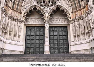 New York City, United States - Cathedral Of St. John The Divine, Head Church Of Episcopal Diocese Of New York