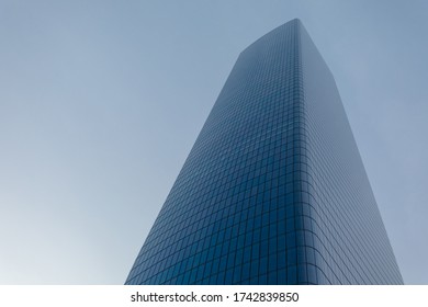 New York City, USA - 28 Dec 2019: 1 Manhattan West Office Building Framed With Copy Space