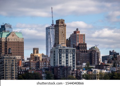 New York City - USA - Oct 18 2019: Pier 15 At The South Street Seaport At Daytime In Autumn