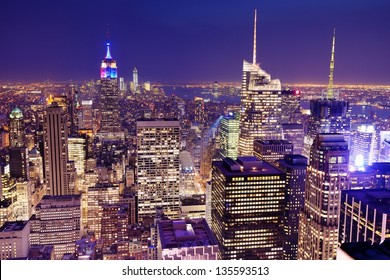 New York City Viewed From Above.