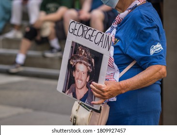 New York City, New York/USA September 6, 2020 The Father Mychal Judge 911 Walk Of Remembrance Honoring All The Fallen First Responders Of September 11, 2001 Terror Attack.