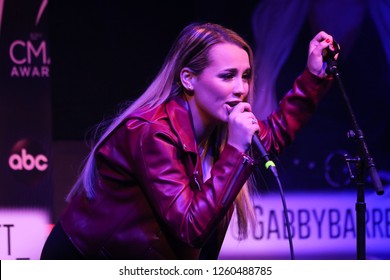 NEW YORK - DEC 13: Gabby Barrett Performs In Concert At Irving Plaza On December 13, 2018 In New York City