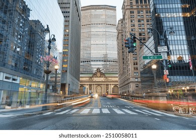 new york. Grand Central Station New York Clock with Timetables. - Powered by Shutterstock