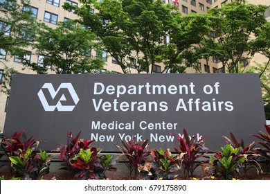 NEW YORK - JULY 11, 2017: Manhattan Veterans Administration Medical Center In New York