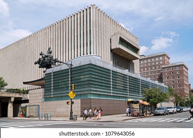 NEW YORK - JULY 2017:  Columbia University Law School, located in the north end of Manhattan, is one of the most highly regarded in the United States.