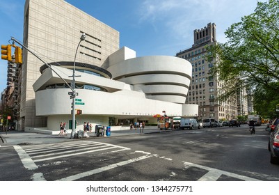 New York, July 3, 2014 - The Solomon R. Guggenheim Museum -  The Guggenheim Houses An Extensive Collection Of Impressionist And Contemporary Art.