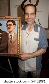 NEW YORK - JUNE 1: Tony Shalhoub Unveiling Painting To Honor Broadway Show Lend Me A Tenor At Tony's Di Napoli Restaurant In Manhattan On June 1, 2010 In New York City.