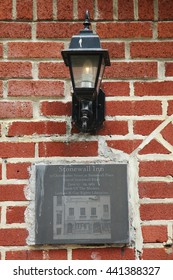 NEW YORK - JUNE 16, 2016: Sign At The Gay Rights Landmark Stonewall Inn In New York City. It Is A Birthplace Of The Modern Lesbian And Gay Rights Liberation. 