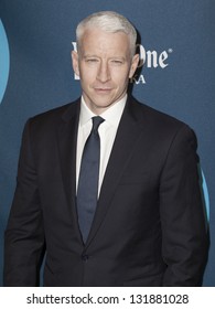 NEW YORK - MARCH 16: Anderson Cooper attends the 24th annual GLAAD Media awards at The New York Marriott Marquis on March 16, 2013 in New York City.