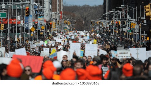 NEW YORK - MARCH 24. 2018: March For Our Lives
