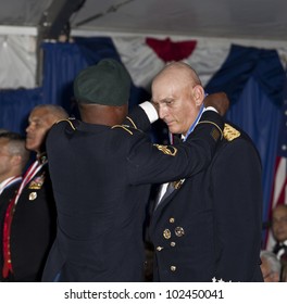 NEW YORK - MAY 12: General Raymond Odierno Chief Of Staff US Army Receives Medal At The 2012 Ellis Island Medals Of Honor Ceremony On Ellis Island On May 12, 2012 In New York