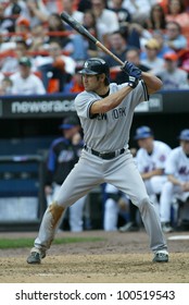 NEW YORK - MAY 20: Johnny Damon #18 Of The New York Yankees Plays Against The New York Mets On May 20, 2006 At Shea Stadium In Flushing, New York.