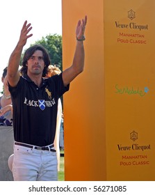 NEW YORK - MAY 30: Argentine polo player Nacho Figueras attends the Veuve Clicquot Manhattan Polo Classic at Governors Island on May 30, 2009 in New York City.