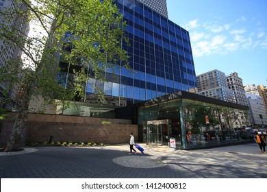 New York- May 9 209: United States Court Of International Trade Facade In New York. It Is Formerly The US Customs Court, And Before That The Board Of General Appraisers, Is An Article III Court.