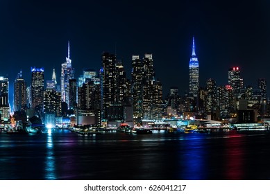 New York night view from Hamilton Park - Shutterstock ID 626041217