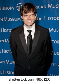 NEW YORK - NOV 10: Saturday Night Live Cast Member Bill Hader Attends The American Museum Of Natural History's  2011 Gala On November 10, 2011 In New York City, NY.