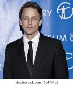 NEW YORK - NOVEMBER 18: Seth Meyers Attends American Museum Of Natural History Gala On November 18, 2010 In New York, City.