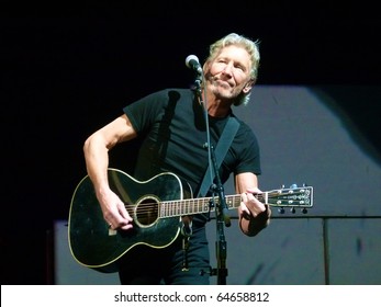 NEW YORK - NOVEMBER 6: Roger Waters Performs "The Wall Live" In Madison Square Garden on November 6, 2010 in New York.