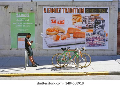 NEW YORK, NY -11 AUG 2019- View Of Zabars, A Specialty Food Store Located On Broadway On The Upper West Side Of Manhattan. It Is Famous For Its Deli And Smoked Fish Products.