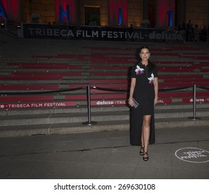 New York, NY - April 14, 2015: Katie Lee Attends The 2015 Tribeca Film Festival Vanity Fair Party At State Supreme Courthouse