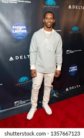 New York, NY - April 2, 2019: Victor Cruz Attends Garden Of Laughs Comedy Benefit At Madison Square Garden