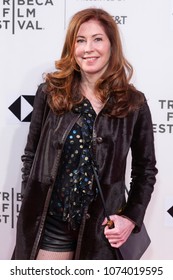 New York, NY - April 21, 2018: Dana Delany Attends Premiere Of Seagull At Tribeca Film Festival At BMCC