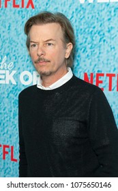 New York, NY - April 23, 2018: David Spade Attends Premiere Of The The Week Of At AMC Loews Lincoln Square