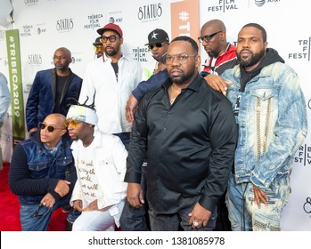 New York, NY - April 25, 2019: Wu-Tang Clan Band Members Attend Tribeca TV Wu-Tang Clan: Of Mics And Men At Beacon Theatre
