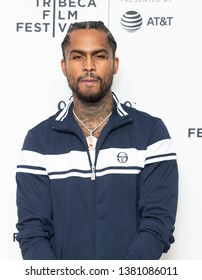 New York, NY - April 25, 2019: Dave East Attends Tribeca TV Wu-Tang Clan: Of Mics And Men At Beacon Theatre