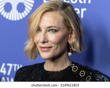 New York, NY - April 25, 2022: Cate Blanchett Attends 47th Chaplin Award Gala At Alice Tully Hall