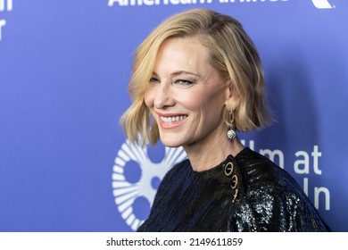 New York, NY - April 25, 2022: Cate Blanchett Attends 47th Chaplin Award Gala At Alice Tully Hall