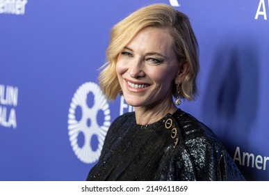 New York, NY - April 25, 2022: Cate Blanchett Attends 47th Chaplin Award Gala At Alice Tully Hall