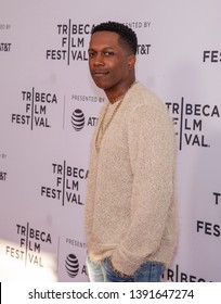 New York, NY - April 27, 2019: Leslie Odom Jr. Attends The World Premiere Of Only During The 2019 Tribeca Film Festival At SVA Theatre