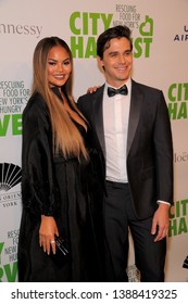 NEW YORK, NY - APRIL 30: Chrissy Teigen And Antoni Porowski Attend City Harvest: The 2019 Gala On April 30, 2019 At Cipriani 42nd Street In New York City.