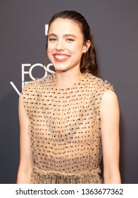 New York, NY - April 8, 2019: Margaret Qualley Attends Premiere Fosse/Verdon By FX Network At Gerald Schoenfeld Theatre