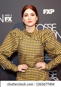 New York, NY - April 8, 2019: Aya Cash Attends Premiere Fosse/Verdon By FX Network At Gerald Schoenfeld Theatre