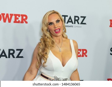 New York, NY - August 20, 2019: Nicole Coco Austin attends STARZ Power Season 6 premiere at Madison Square Garden