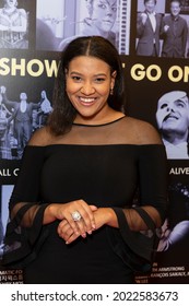 New York, NY - August 9, 2021: Shereen Pimentel Attends Premiere Of Documentary The Show Must Go On At Majestic Theatre