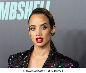 New York, NY - December 16, 2019: Dascha Polanco Attends Bombshell Special Screening At Jazz At Lincoln Center