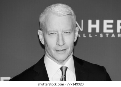 New York, NY - December 17, 2017: Anderson Cooper attends 11th annual CNN Heroes All-Star Tribute at American Museum of Natural History