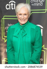 New York, NY - December 2, 2021: Glenn Close Attends Bring Change To Mind Gala At City Winery