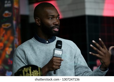 New York, NY - February 07 2019:  Tarell Alvin McCraney At The Thursday, Feb 7, 2019 BUILD Series Inside Candids At BUILD Studio, New York, NY