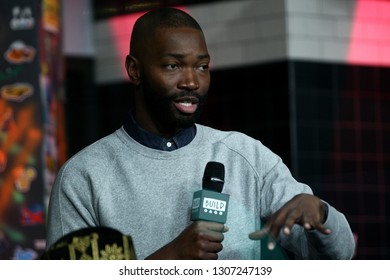 New York, NY - February 07 2019:  Tarell Alvin McCraney At The Thursday, Feb 7, 2019 BUILD Series Inside Candids At BUILD Studio, New York, NY