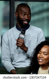 New York, NY - February 07 2019:  Tarell Alvin McCraney At The Thursday, Feb 7, 2019 BUILD Series Inside Candids At BUILD Studio, New York, NY