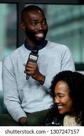 New York, NY - February 07 2019:  Tarell Alvin McCraney At The Thursday, Feb 7, 2019 BUILD Series Inside Candids At BUILD Studio, New York, NY