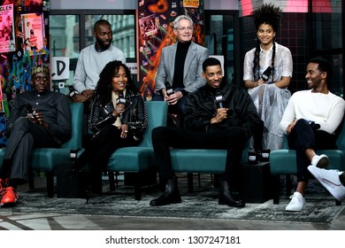 New York, NY - February 07 2019:  Tarell Alvin McCraney At The Thursday, Feb 7, 2019 BUILD Series Inside Candids At BUILD Studio, New York, NY