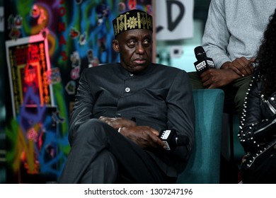 New York, NY - February 07 2019:  Bill Duke At The Thursday, Feb 7, 2019 BUILD Series Inside Candids At BUILD Studio, New York, NY