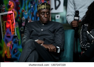 New York, NY - February 07 2019:  Bill Duke At The Thursday, Feb 7, 2019 BUILD Series Inside Candids At BUILD Studio, New York, NY