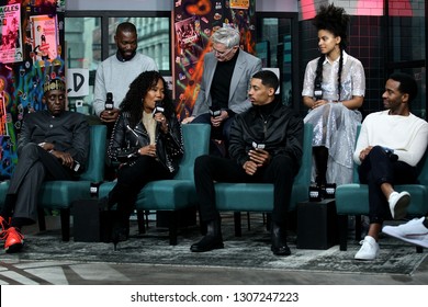 New York, NY - February 07 2019:  Tarell Alvin McCraney At The Thursday, Feb 7, 2019 BUILD Series Inside Candids At BUILD Studio, New York, NY